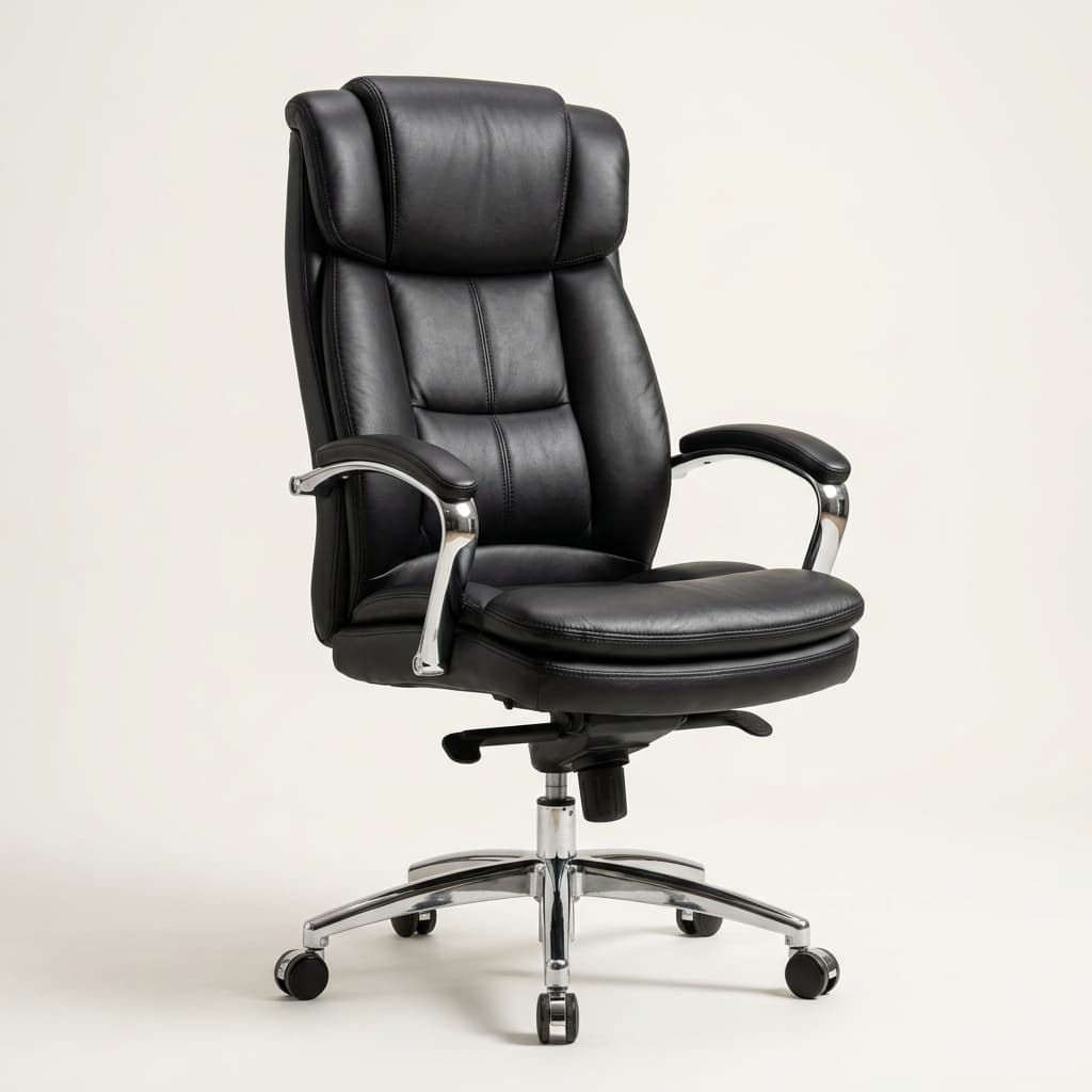 CEO High-Back Leather Chair