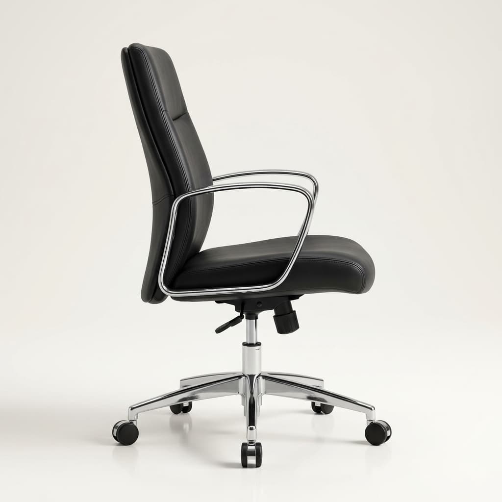 Manager Mid-Back Leather Chair
